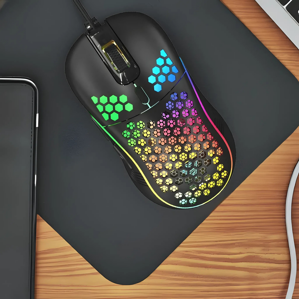 Gamdias ZEUS M4 RGB Optical Gaming Mouse & Mousepad 2 in 1 Combo / FREE Included NYX E1 Gaming MouseMat / Up to 12800 Adjustable DPI / Non-Skid Rubber-Back Gaming Mousemat / ZEUS-M4-COMBO / ZEUS-M4-COMBO